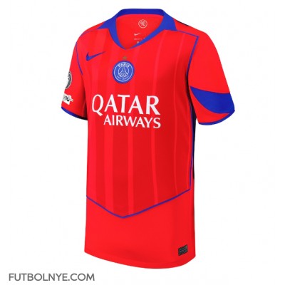 Camiseta Paris Saint-Germain Lucas Beraldo #4 Tercera Equipación 2025-26 manga corta Camiseta Paris Saint-Germain Lucas Beraldo #4 Tercera Equipación 2025-26 manga corta